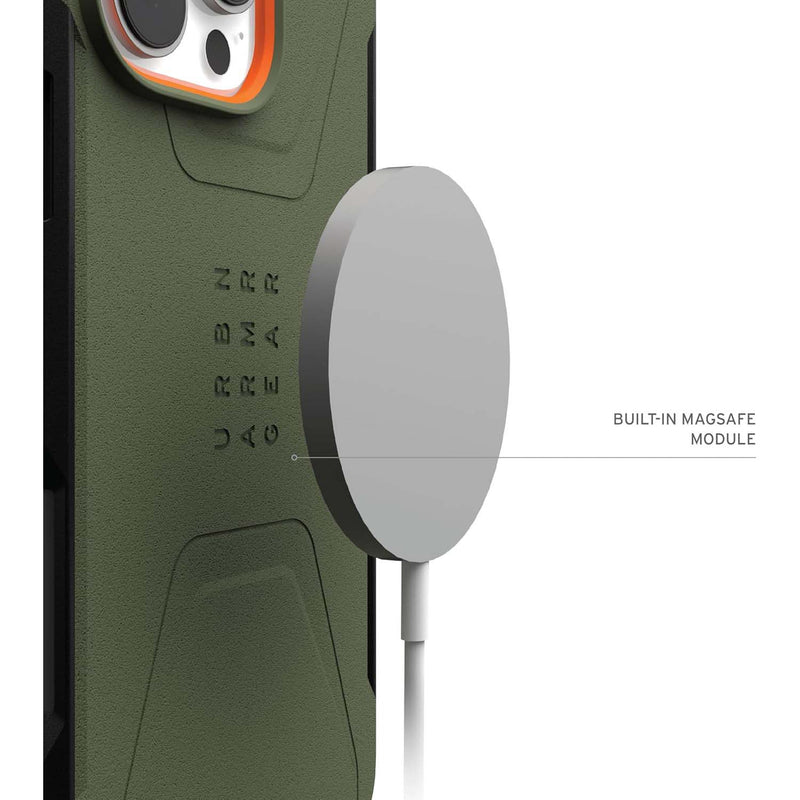 UAG Civilian Magsafe Back Case for iPhone 16 Pro