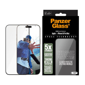 iPhone 16 Pro Max Screen Protector – PanzerGlass Ultra-Wide Fit