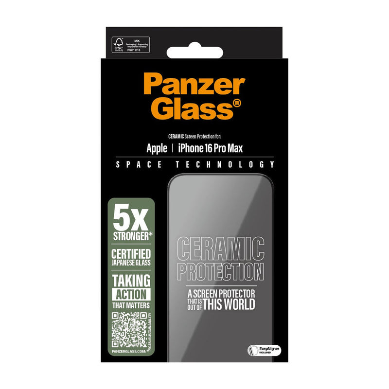 iPhone 16 Pro Max Screen Protector – PanzerGlass Ultra-Wide Fit