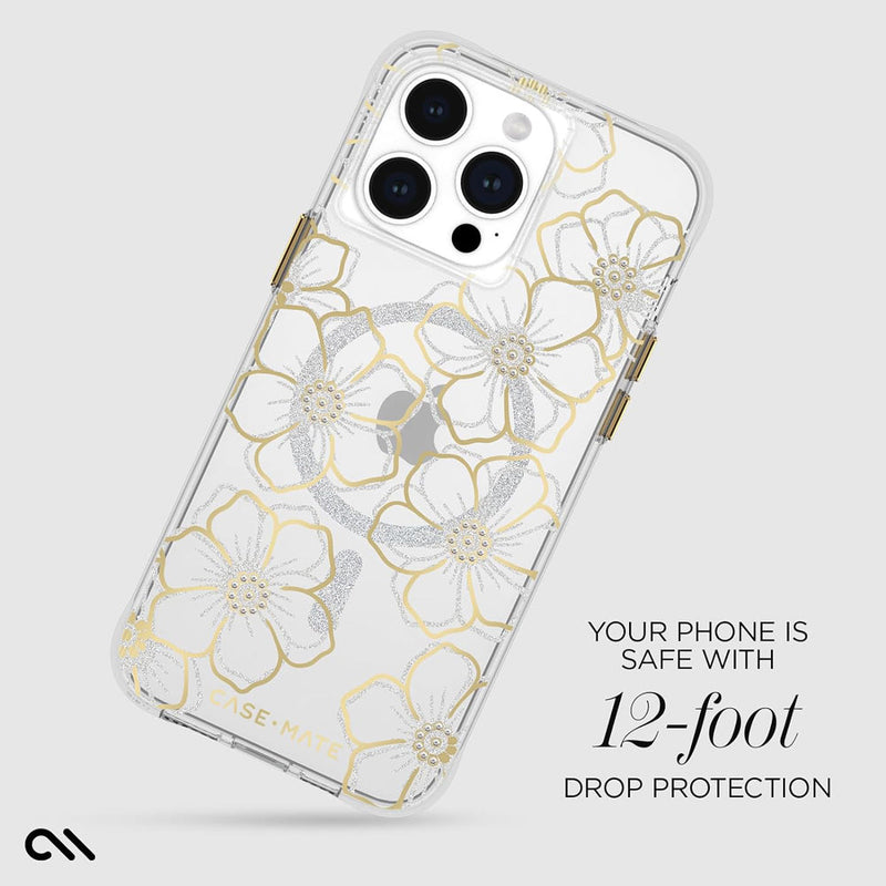 Case-Mate Floral Gems MagSafe Case For iPhone 15 Pro Max