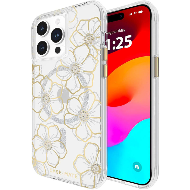 Case-Mate Floral Gems MagSafe Case For iPhone 15 Pro Max