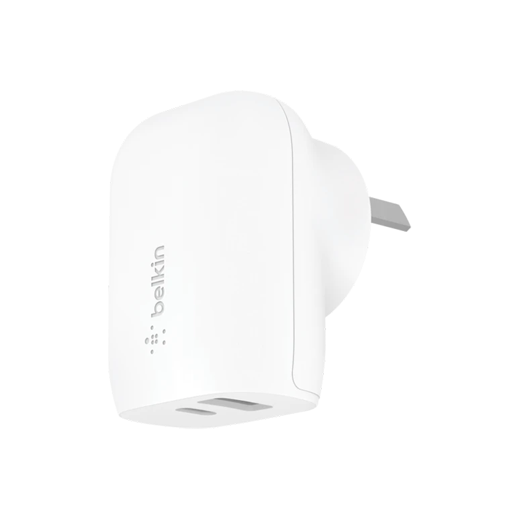 Belkin 42W Dual Fast Charger – USB-C & USB-A