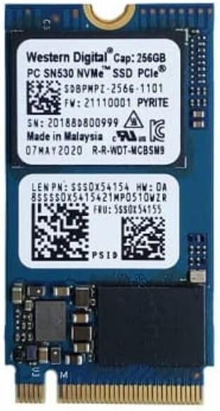 SN530 256GB M.2 2242  NVME PCIe SS