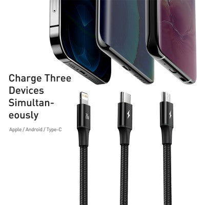 Rapid Series 3-in-1 Fast Charging 1.5M