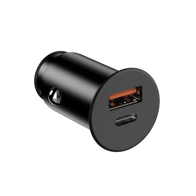 38W Fast Car Charging USB-A & USB-C Ports