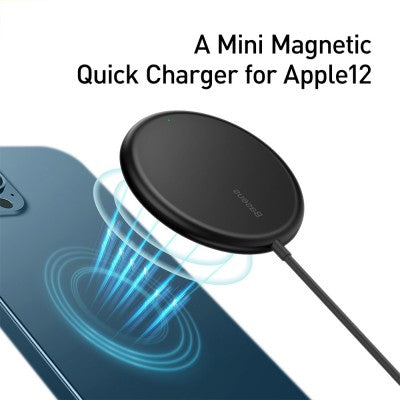 Mini Magnetic Wireless Charger (suit for iPhone 12 series)